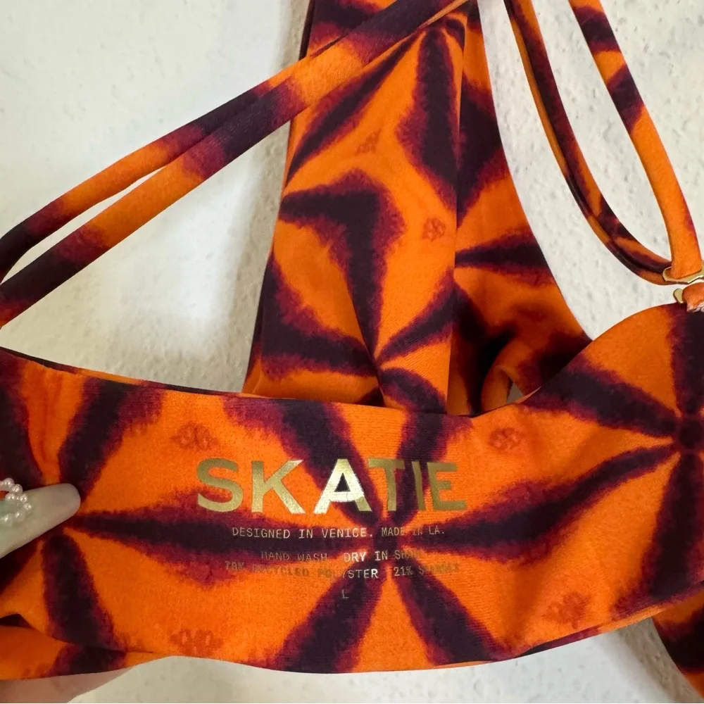 Skatie jasmine dune crossover bikini top - Picture 6 of 7